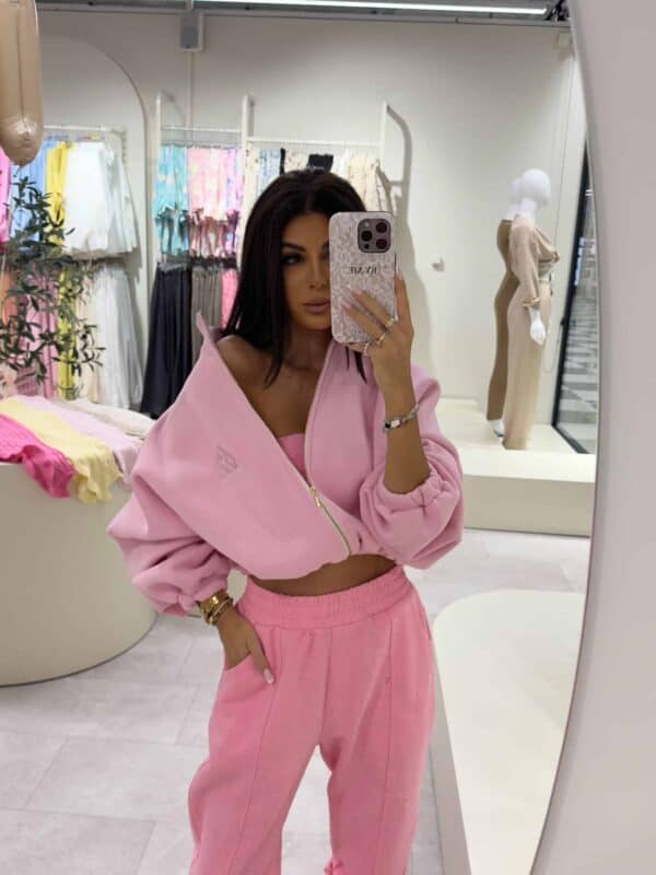 Bluza BESTIE - różowa