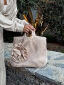 Torba FLOWER - mokka