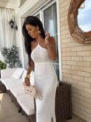 Sukienka GRETA - ecru