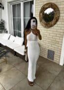 Sukienka GRETA - ecru