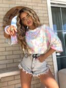 Bluzka MARMARIS print - palette