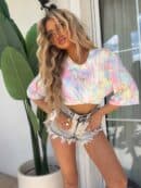 Bluzka MARMARIS print - palette