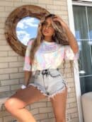 Bluzka MARMARIS print - palette