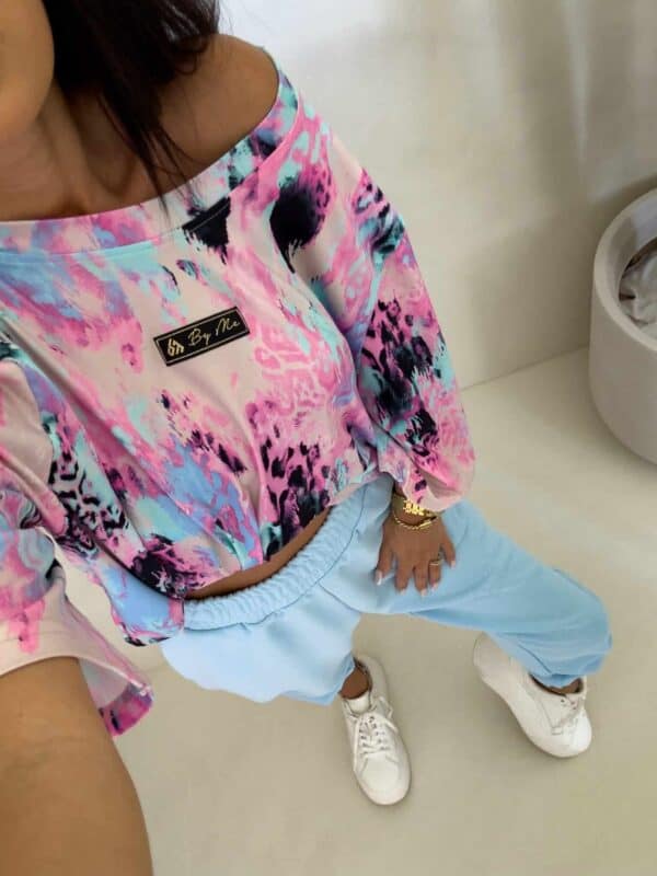 Bluzka MARMARIS print - chaos