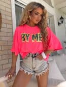 T-shirt BY ME jeans – neon