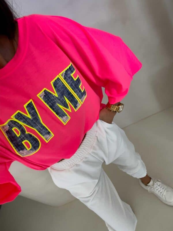 T-shirt BY ME jeans – neon