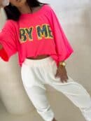 T-shirt BY ME jeans – neon