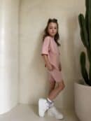 Komplet dziecięcy EDEN – pudrowy róż