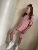 Komplet dziecięcy EDEN – pudrowy róż