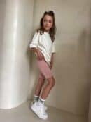 Komplet dziecięcy EDEN – ecru-różowy