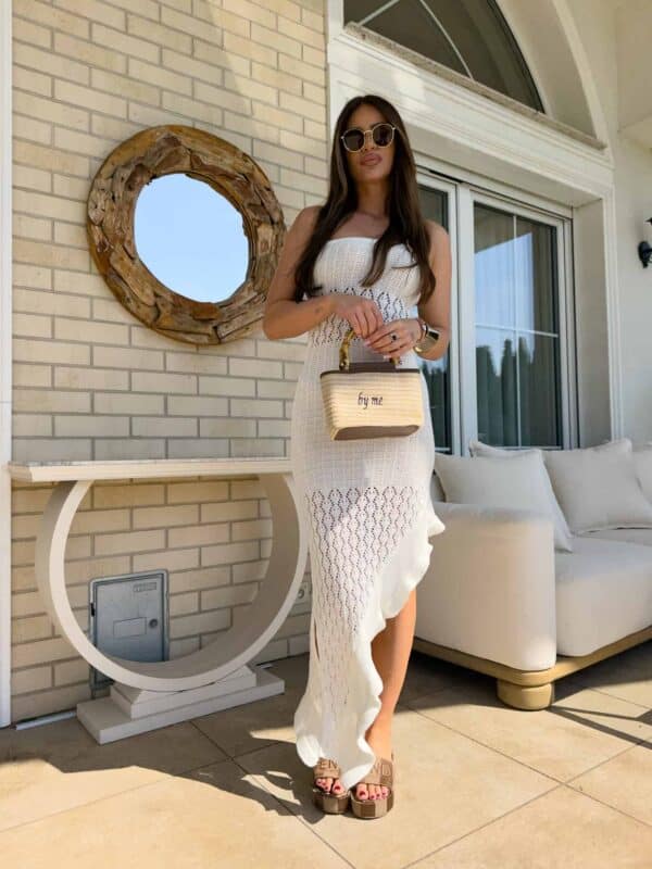 Sukienka LAGUNA - ecru