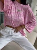 Bluzka MARMARIS print zebra - różowa