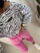 Bluzka MARMARIS print zebra - ecru