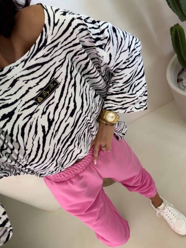 Bluzka MARMARIS print zebra - ecru