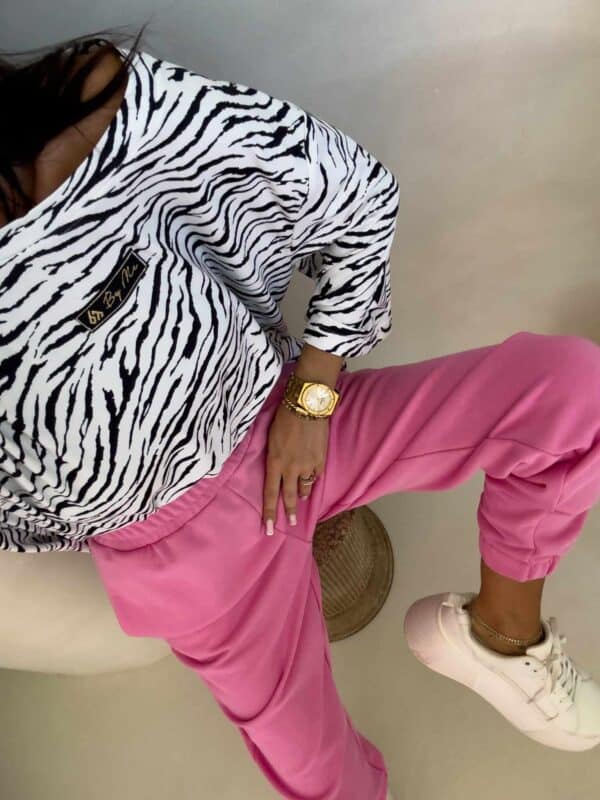 Bluzka MARMARIS print zebra - ecru