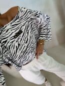 Bluzka MARMARIS print zebra - ecru