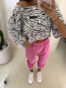 Bluzka MARMARIS print zebra - ecru