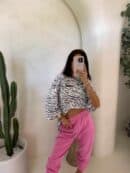 Bluzka MARMARIS print zebra - ecru