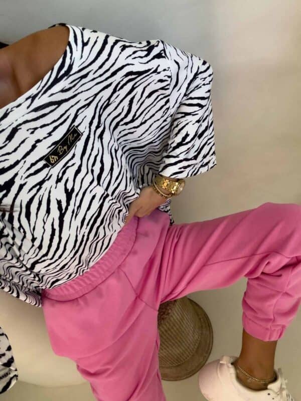 Bluzka MARMARIS print zebra - ecru