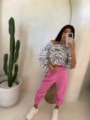 Bluzka MARMARIS print zebra - ecru