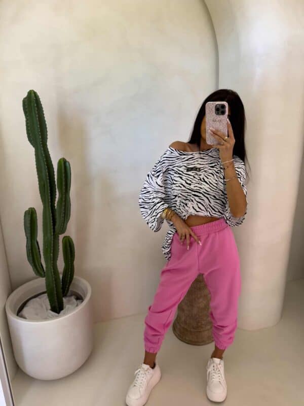 Bluzka MARMARIS print zebra - ecru