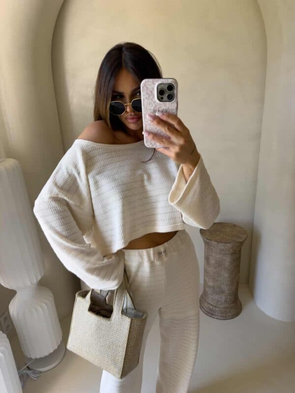 Komplet BARI – wanilia