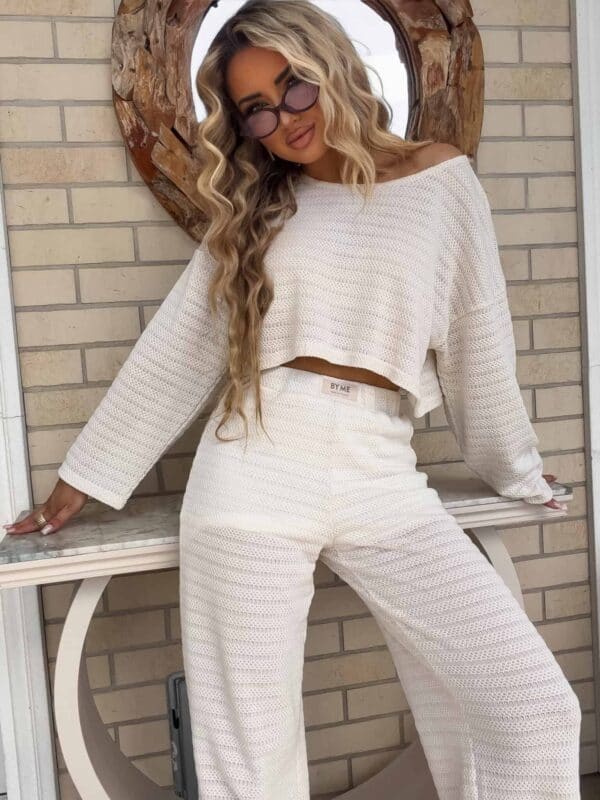 Komplet BARI – wanilia