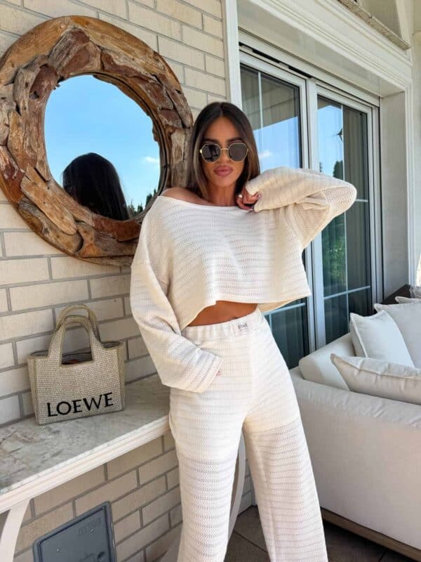 Komplet BARI – wanilia