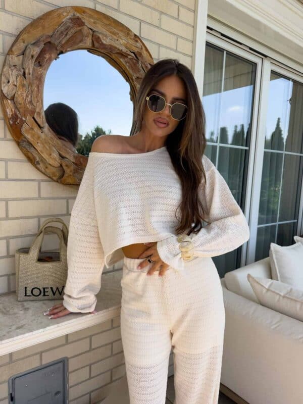 Komplet BARI – wanilia