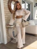 Komplet BARI AŻUR – jasny beż