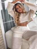 Komplet BARI AŻUR – jasny beż