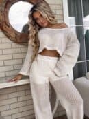 Komplet BARI AŻUR – jasny beż