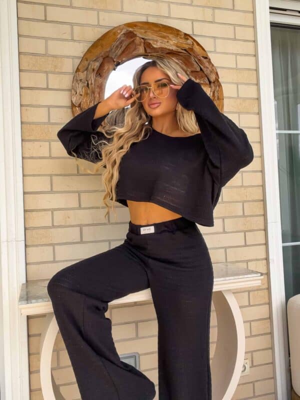 Komplet BARI – czarny