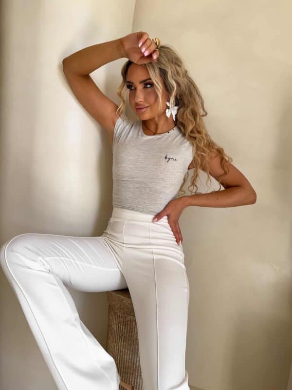 Bluzka LOVELY - szara