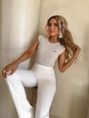 Bluzka LOVELY - szara