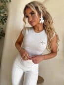 Bluzka LOVELY - szara