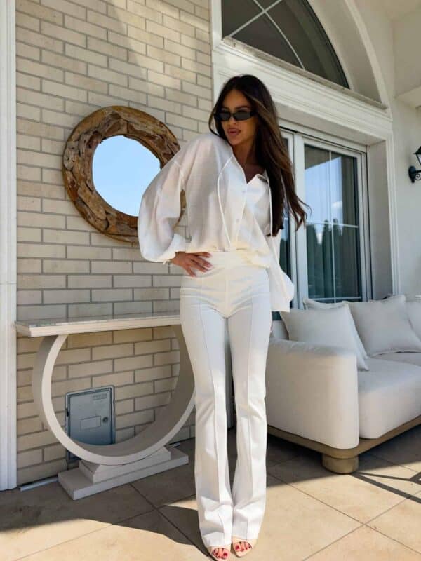 Bluzka BOHO – ecru