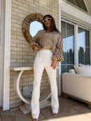 Bluzka BOHO – mokka