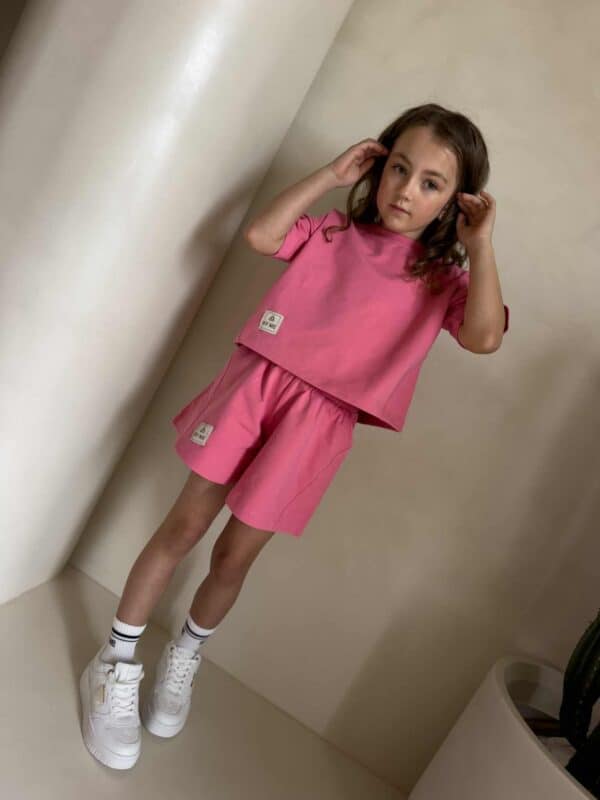 Komplet FUNKY GIRL – różowy