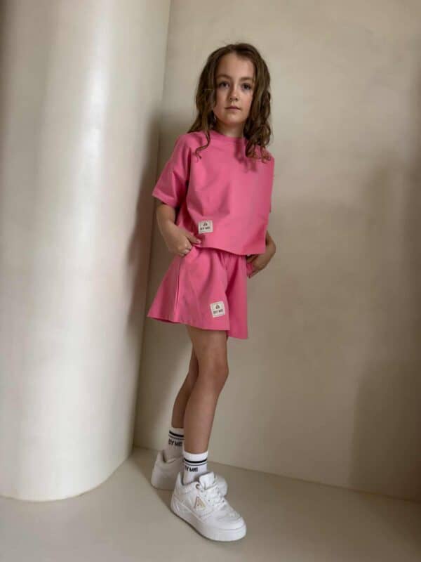 Komplet FUNKY GIRL – różowy