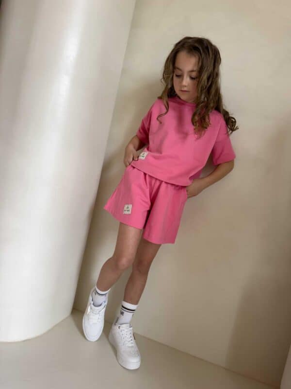 Komplet FUNKY GIRL – różowy