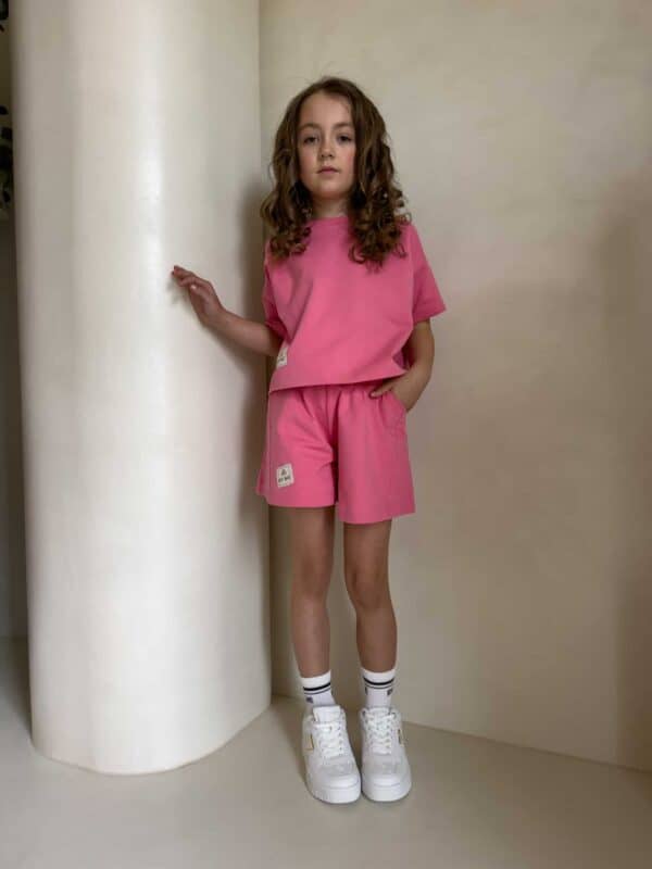 Komplet FUNKY GIRL – różowy