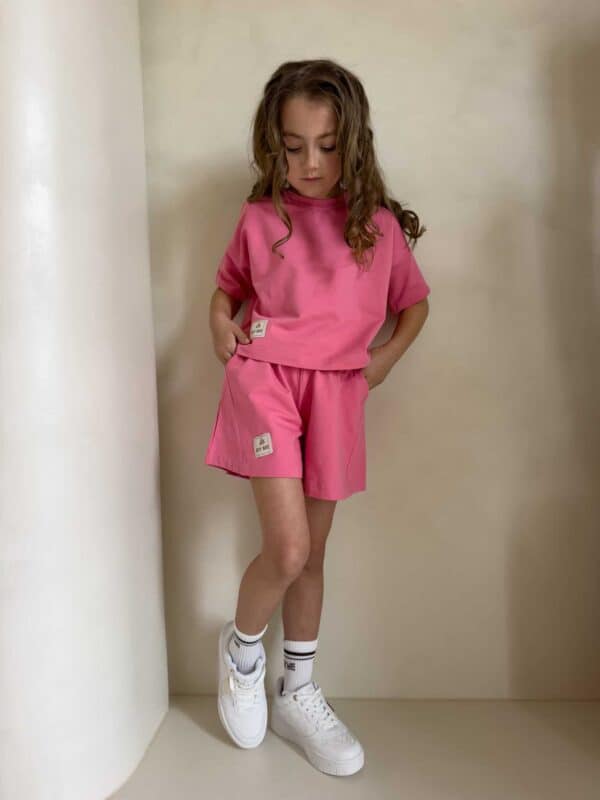 Komplet FUNKY GIRL – różowy