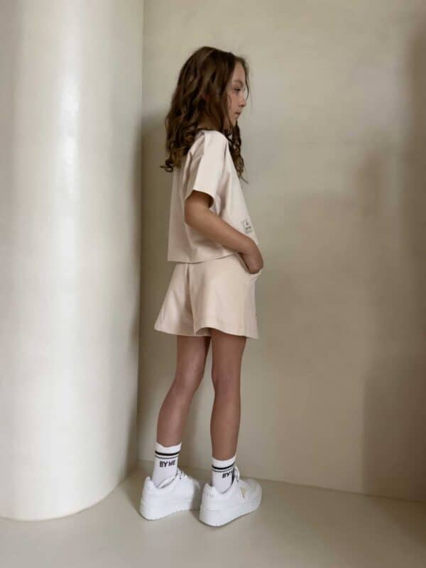 Komplet FUNKY GIRL – beżowy