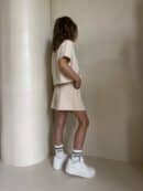 Komplet FUNKY GIRL – beżowy