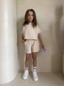 Komplet FUNKY GIRL – beżowy