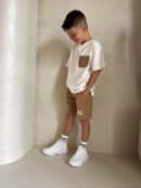 Komplet dziecięcy ESTILO – ecru-beżowy