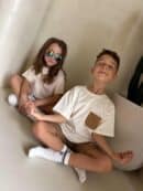 Komplet dziecięcy ESTILO – ecru-beżowy