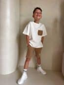 Komplet dziecięcy ESTILO – ecru-beżowy