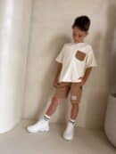 Komplet dziecięcy ESTILO – ecru-beżowy